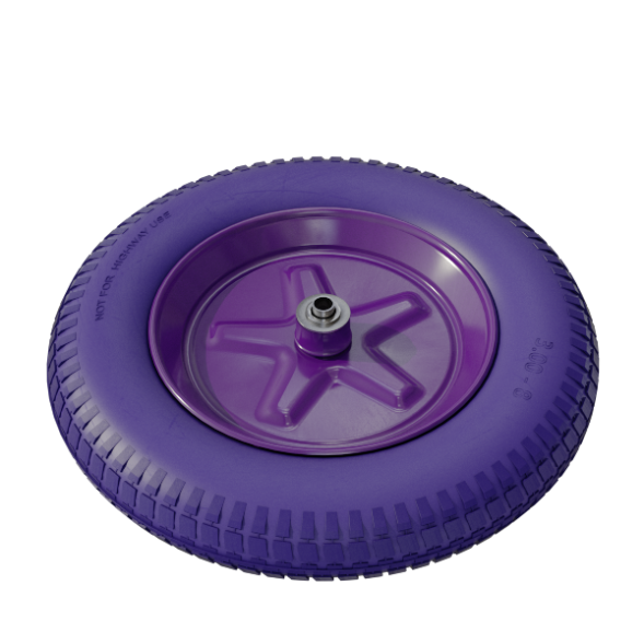 Колесо полиуретан 350 мм D12 [10187]