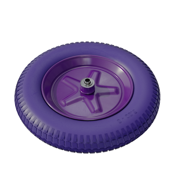 Колесо полиуретан 350 мм D12 [10187]