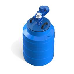 Емкость V 100 литров с лопастной мешалкой