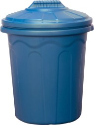 Бак пластиковый хозяйственный 80л, синий