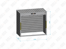 Шкаф в паркинг ROLL‑BOX BUDGET XS-0