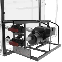 Комплекс насосный 600л/мин для воды ZО2