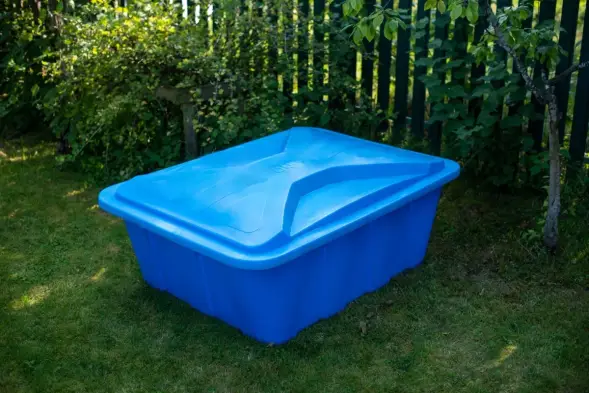 Ванна пластиковая пищевая KN, 600 л, 1.2 г/см³, HDPE, синий [1182.0600.601.003]