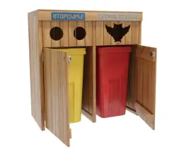 Урна для раздельного сбора мусора «Сова»