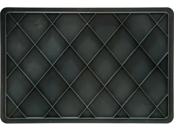 Ящик пластиковый сплошной, 600x400x120 мм, 22 л, серый [704.03.02]