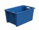 Ящик пластиковый поворотно-вкладываемый универсальный, 600х400х300 мм, синий [12.480.PE.61 (KD6430.1)]