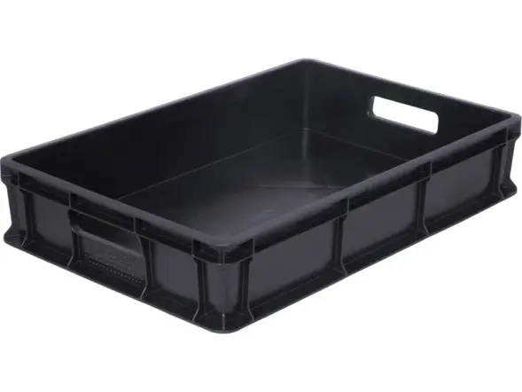 Ящик пластиковый сплошной, 600×400×120 мм, 22 л, белый [704.03.01 м]