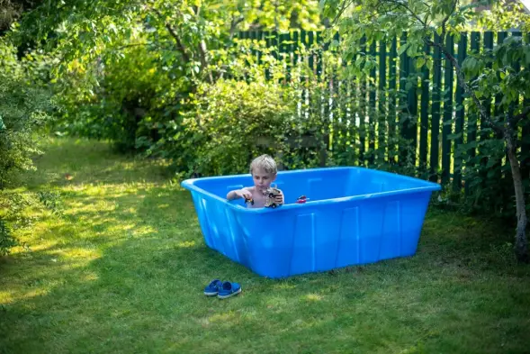 Ванна пластиковая пищевая KN, 600 л, 1.5 г/см³, HDPE, синий [1182.0600.601.002]