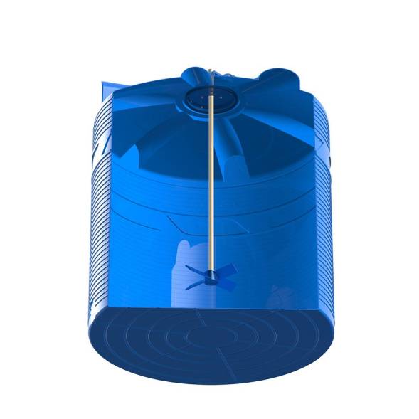 Емкость V 5000 литров с лопастной мешалкой