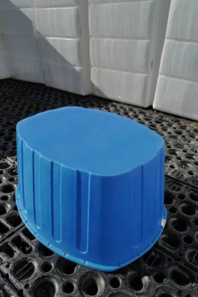 Ванна пластиковая пищевая О, 1000 л, HDPE, синий [131.1000.601.0]