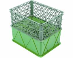 Пластиковый ящик 430х330х180 сплошной