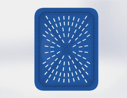 Лоток кондитерский перфорированный (435х335х110)