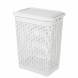 Корзина для белья 30л, белый