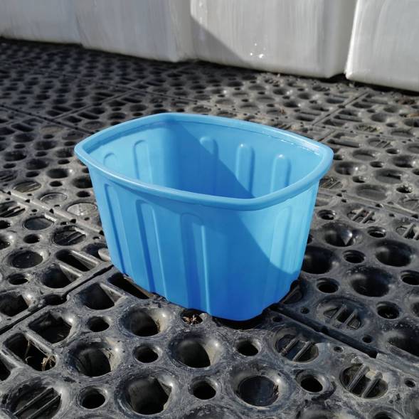 Ванна пластиковая пищевая О, 200 л, HDPE, синий [131.0200.601.0]