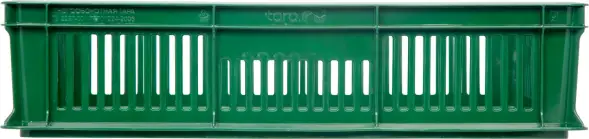 Ящик пластиковый перфорированный, 600x400x140 мм, 27 л, синий [705.01.01]