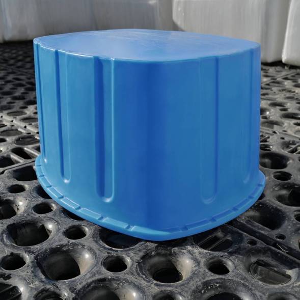 Ванна пластиковая пищевая О, 400 л, HDPE, синий [131.0400.601.0]