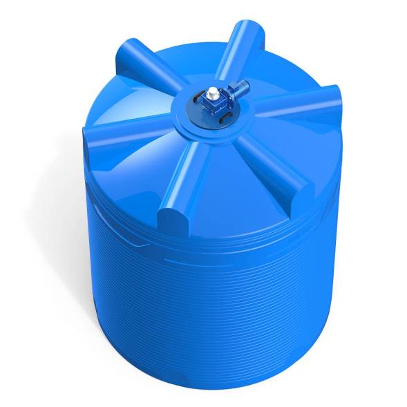 Емкость V 9000 литров с лопастной мешалкой