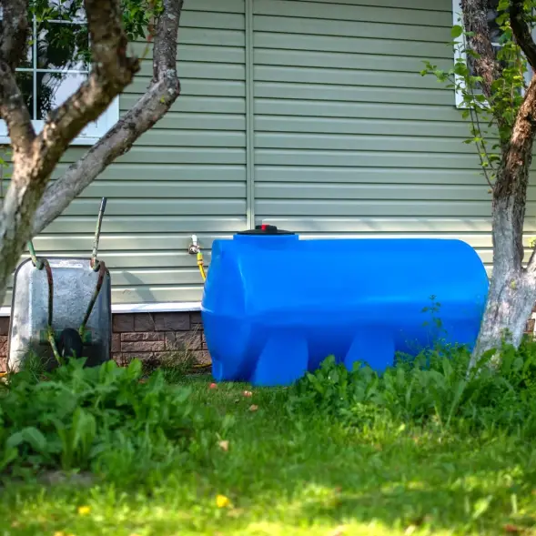 Емкость H 1000л под плотность до 1.5 г/см3 синяя