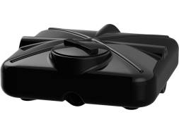 Бак пластиковый для летнего душа, 250 л, черный [Б-250(М)]