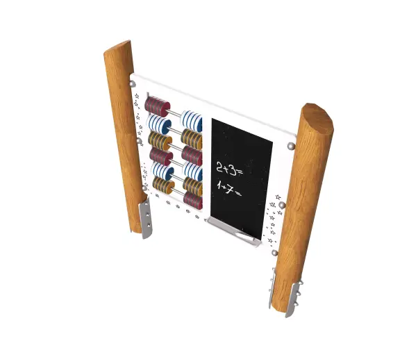 Бизиборд ARTWOOD «Счёты с доской для рисования»