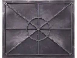 Ящик пластиковый сплошной, 430x345x285 мм, 34 л, черный [309-1]