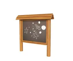 Стенка для рисования ARTWOOD