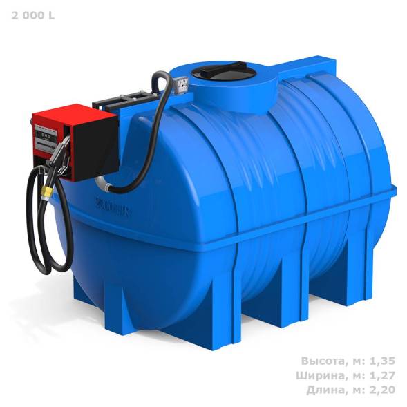 Мини АЗС G 2000 PIUSI - раздаточная колонка со счетчиком