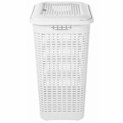 Корзина для белья 50л, белый