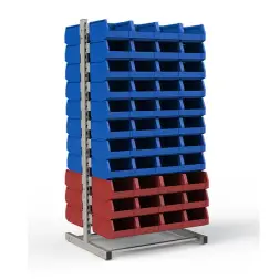 Стеллаж двусторонний №111 (1835х950х760)