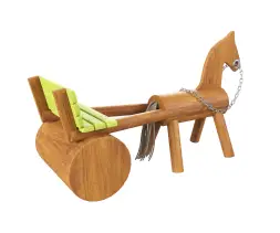 Игровой элемент ARTWOOD «Лошадка с повозкой»