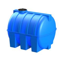 Емкость пластиковая горизонтальная для хранения воды и дизельного топлива, 5000 л, синий [TG5000S13]