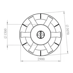 Ёмкость вертикальная 25000 литров