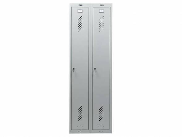 Шкаф для раздевалок ПРАКТИК усиленный ML 21-60 (ML-11-30 + ML-01-30) [ ER-00005728 ]