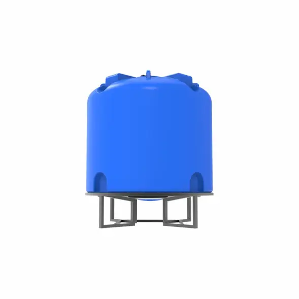 Емкость TR 5000 л синяя на основании для полного слива F