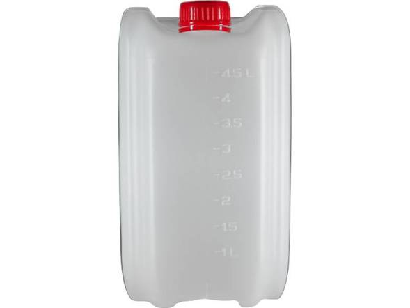 Канистра пластиковая, 5л, белый [3839]
