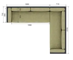 Пергола «Параллель» 2 Без дополнительной перегородки