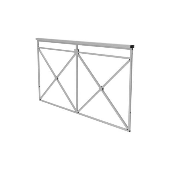 Ограждение пешеходное Крест секция тип 1