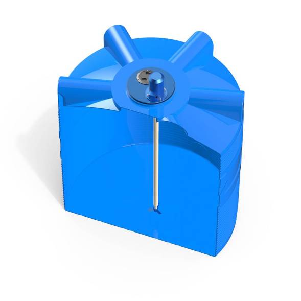 Емкость V 2000 литров с пропеллерной мешалкой