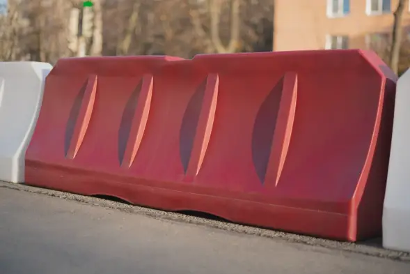 Блок дорожный 2000 красный