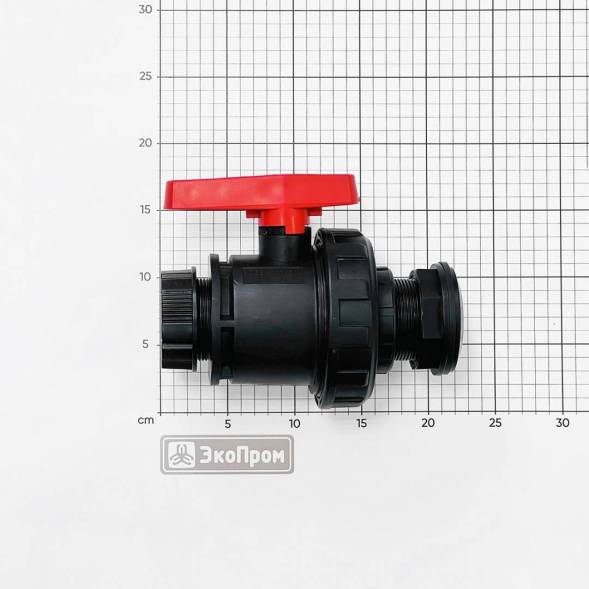 Отвод из бака в сборе G2 ПП с краном шаровым G2 ПП ВР-НР
