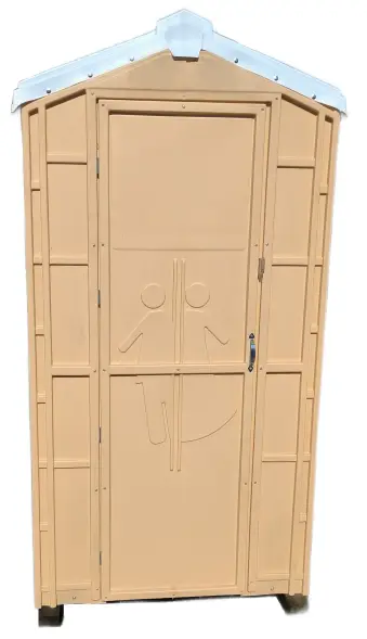 Туалетная кабина «ЛЮКС СТАНДАРТ МД» с пластиковым поддоном