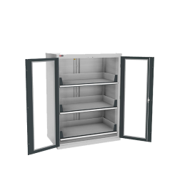 Шкаф ДиКом ВС-053-03 с дверьми с окнами