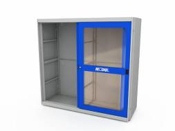 Корпус шкафа для инструментов ДВК MODUL XXL с дверями со смотровыми окнами
