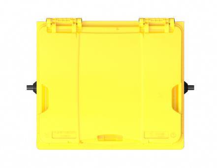 Контейнер пластиковый для мусора (ТБО/ТКО), 1100 л