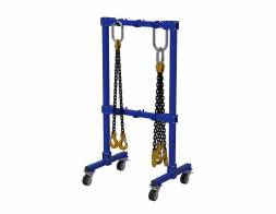 Стеллаж ДВК для строп передвижной 1000