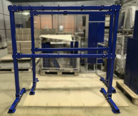 Стеллаж ДВК для строп передвижной 1000