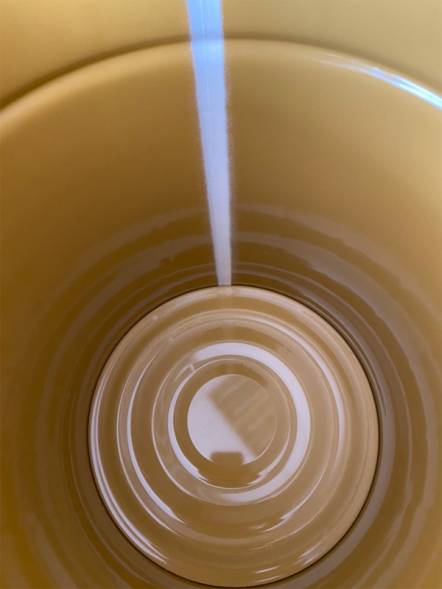 Ведро металлическое с внутренним покрытием, 20 л, крышка-корона, синий [2144]