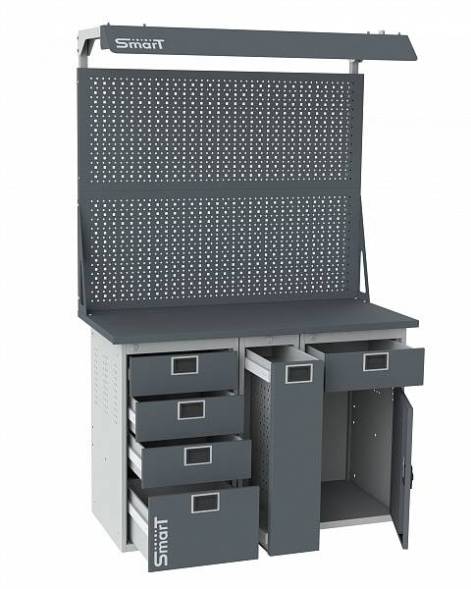 Верстак ДВК SMART 1280.4.P.1-1.d2