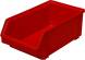 Ящик пластиковый сплошной, 400×230×150 мм, 13.8 л, красный [7963]