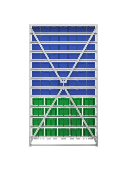 Стойка 1150х2020 Стелла-техник В1-00-08-04 односторонняя